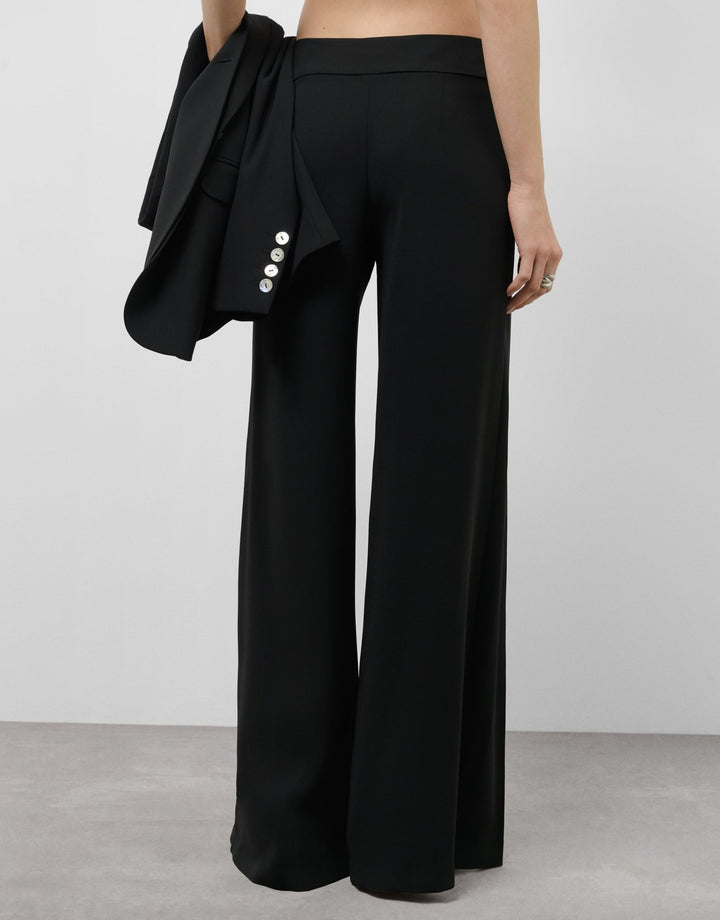 Pants | Black palazzo pants by Spanish designer Roberto Verino