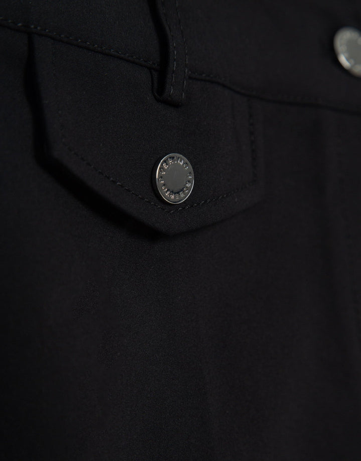 Pants | Black skinny pants by Spanish designer Roberto Verino
