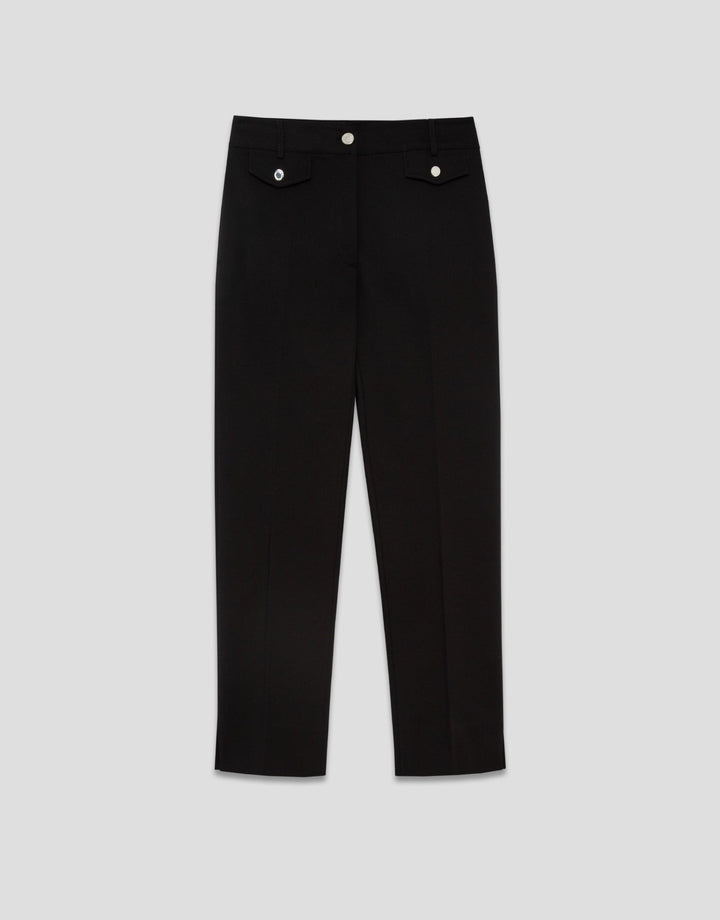 Pants | Black skinny pants by Spanish designer Roberto Verino