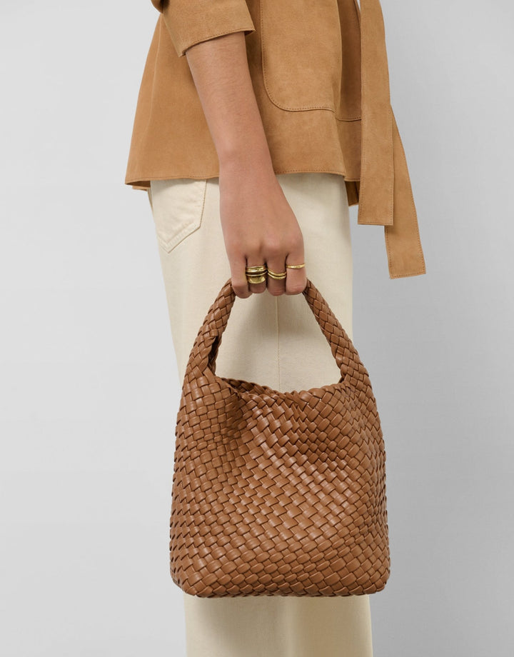 Jackets | Camel suede belted jacket by Spanish designer Roberto Verino