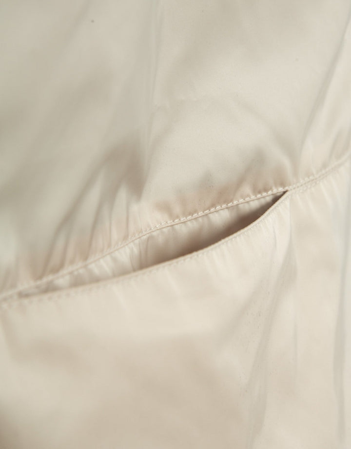 Outwear | Camel/blue reversible lightweight technical jacket by Spanish designer Roberto Verino