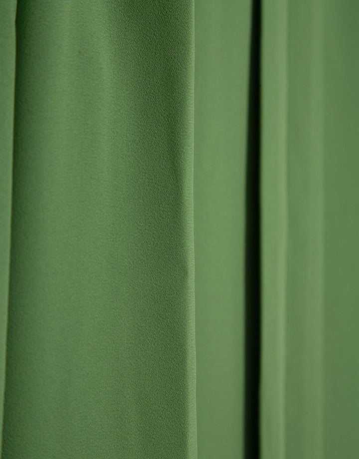 Shirts & Blouses | Green fluid fabric shirt with central pleat by Spanish designer Roberto Verino