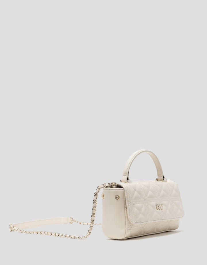 Handbags | Linda Micro raw quilted leather bag by Spanish designer Roberto Verino