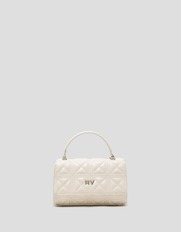 Handbags | Linda Micro raw quilted leather bag by Spanish designer Roberto Verino