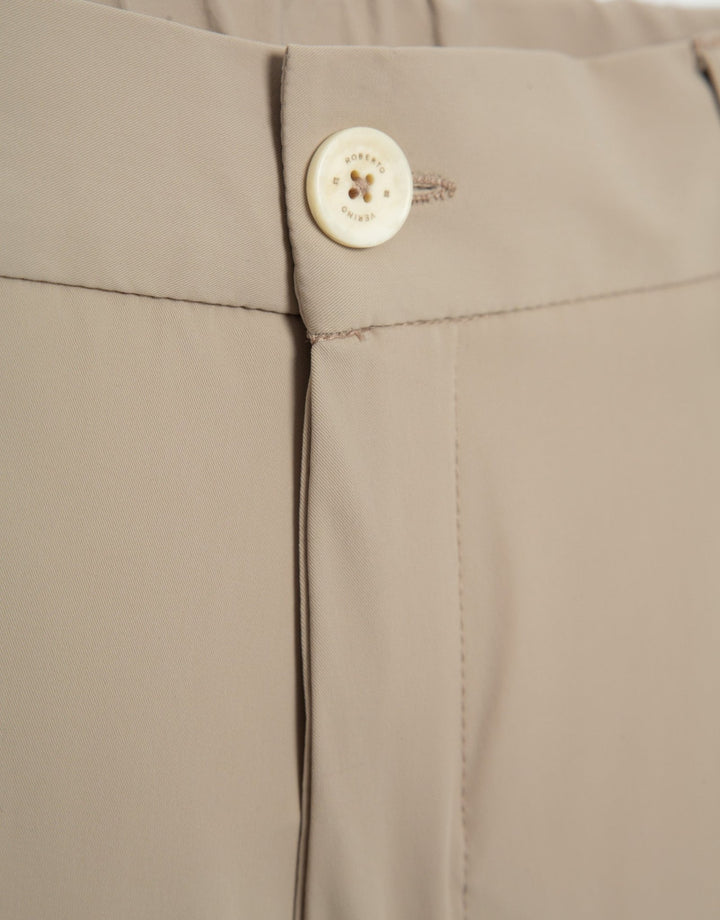 General | Medium sand technical separate pants by Spanish designer Roberto Verino