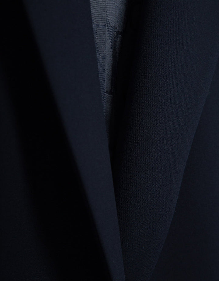 General | Midnight blue one button blazer by Spanish designer Roberto Verino