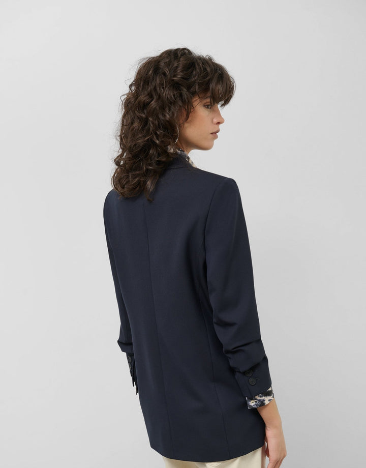 General | Midnight blue one button blazer by Spanish designer Roberto Verino