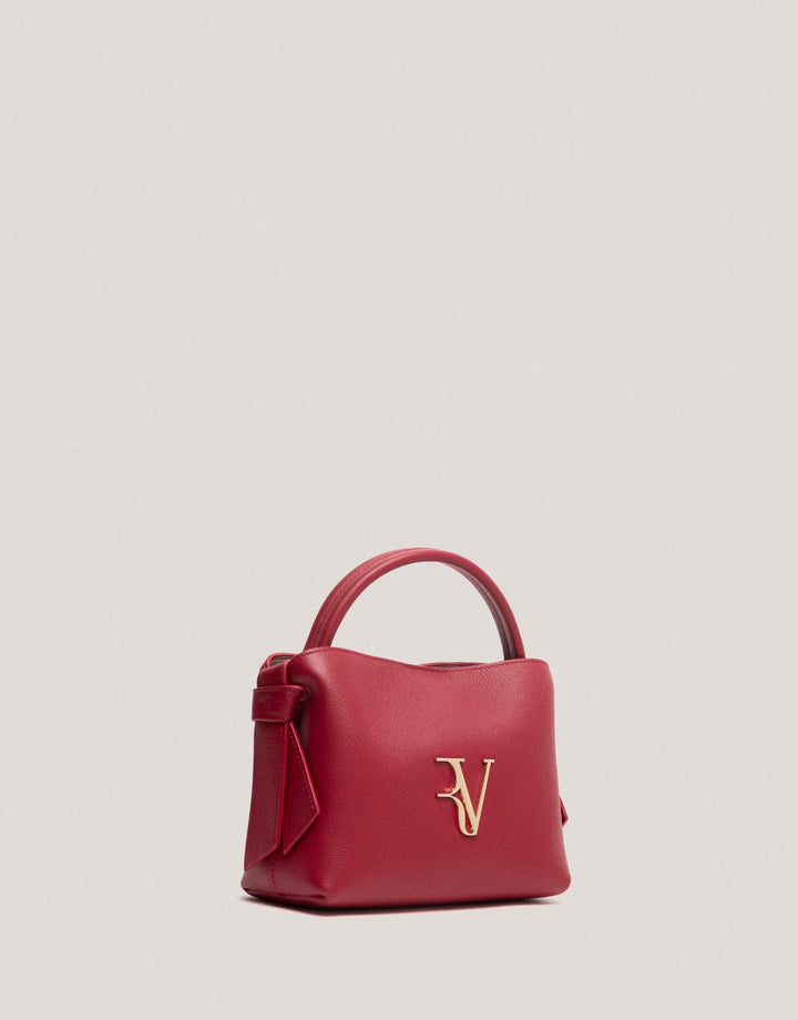 Handbags | Red leather mini Nina handbag by Spanish designer Roberto Verino